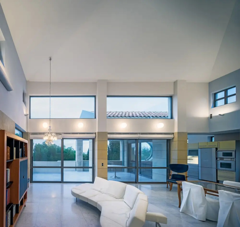 Minimal Blue Villa