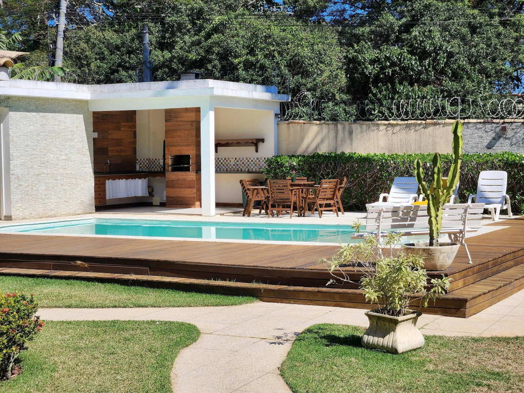 Casa Palmeira Geribá, Piscina, Jardim E 5 Quartos Com A/c, Muito Espaço