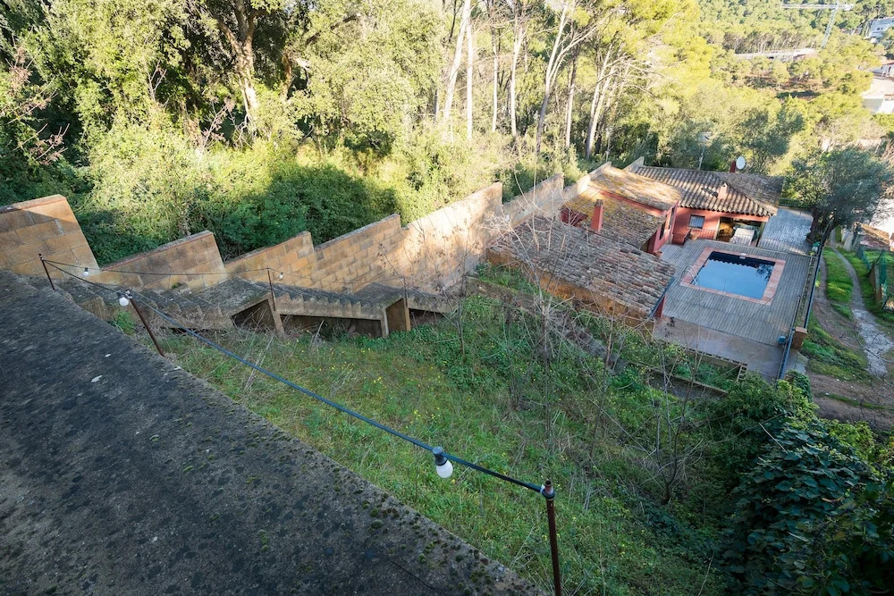 Bohemian villa con piscina privada en Playa Tamariu
