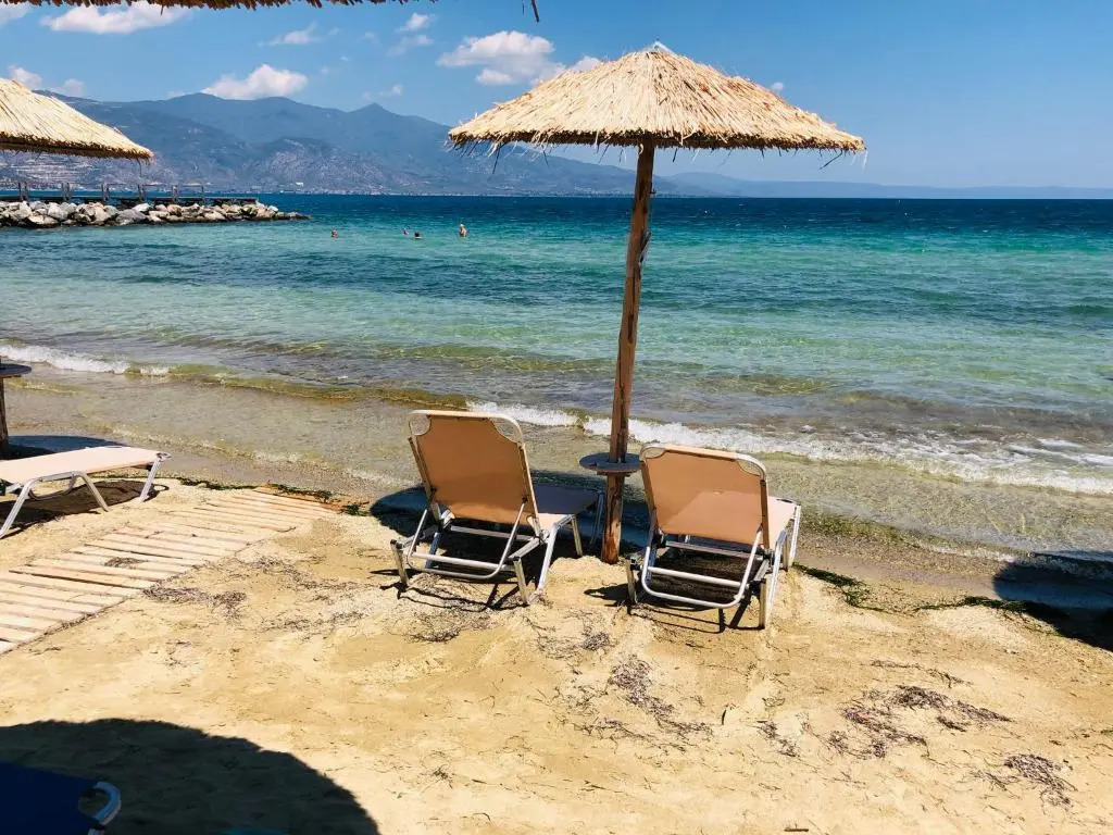 Seaside studio for 3 people - Alykes beach