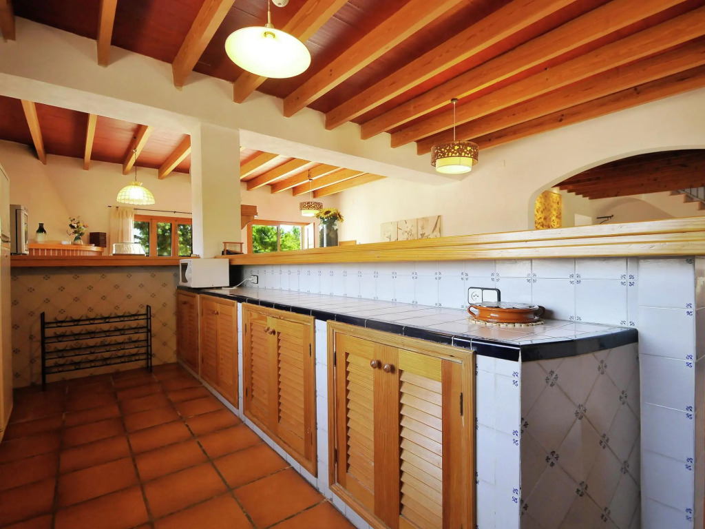 Large rustic country house for 12 people with garden and pool