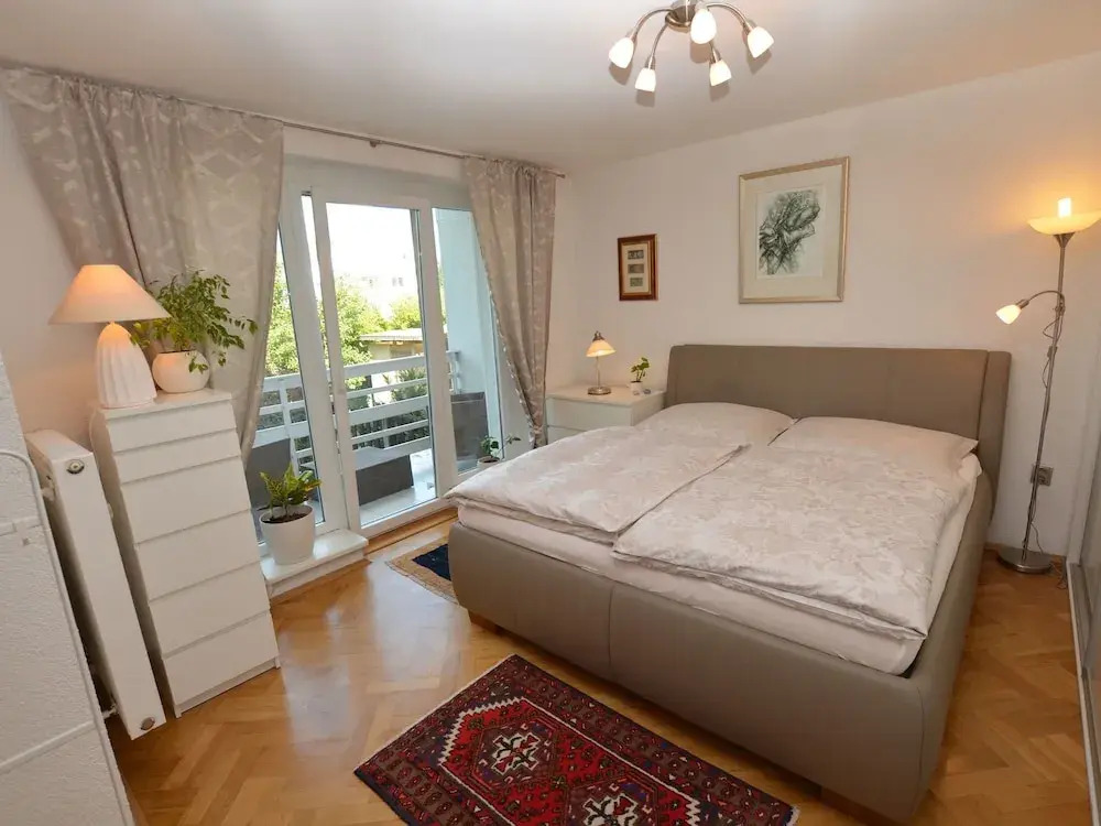 Pretty Apartment in Podebrady With Garden, Balcony, Parking