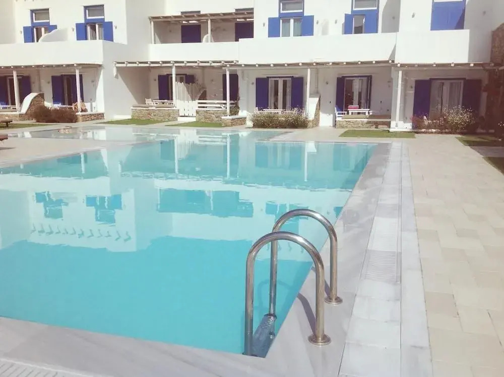 Blue, White and Grey Suites