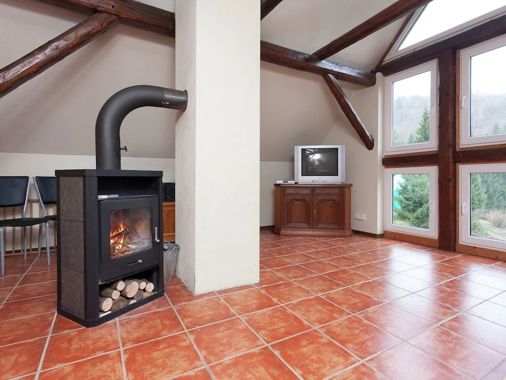 Large Apartment in Rübeland in the Harz With Cosy Wood Stove