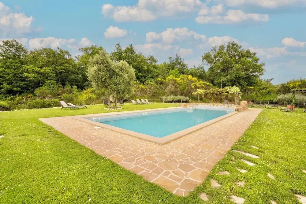 Luxury resort in the Tuscan countryside