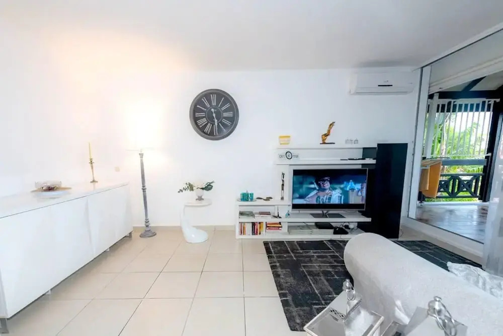 Apartment With 2 Bedrooms in Pointe-à-pitre, With Wonderful sea View, Furnished Terrace and Wifi