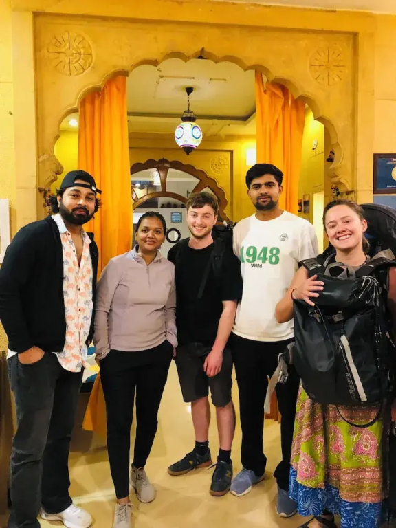 Jaisalmer Hostel Crowd