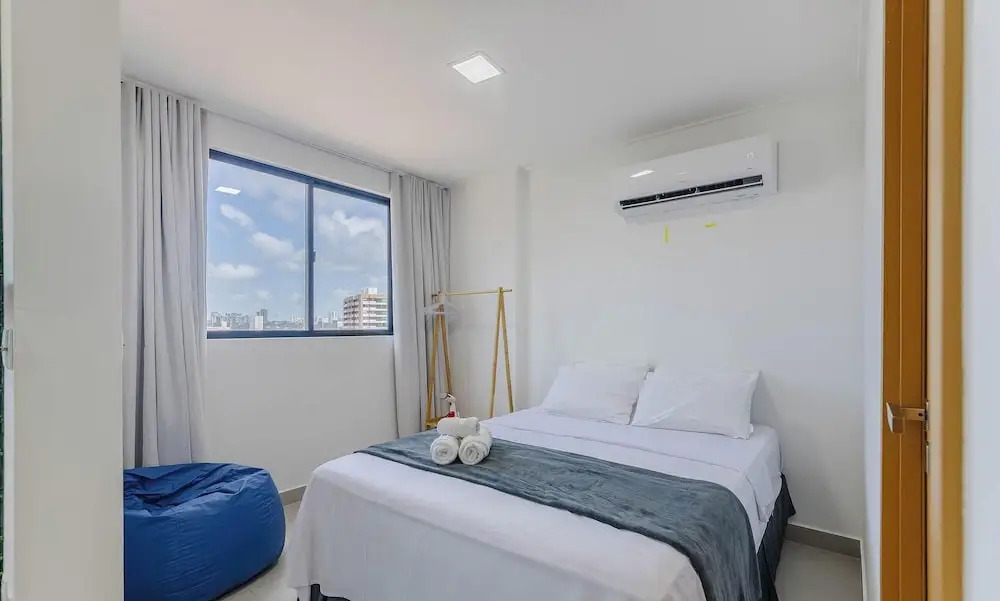 Stay With a Pool and gym 350m From the Beach in a Prime Location in Maceio - SLI