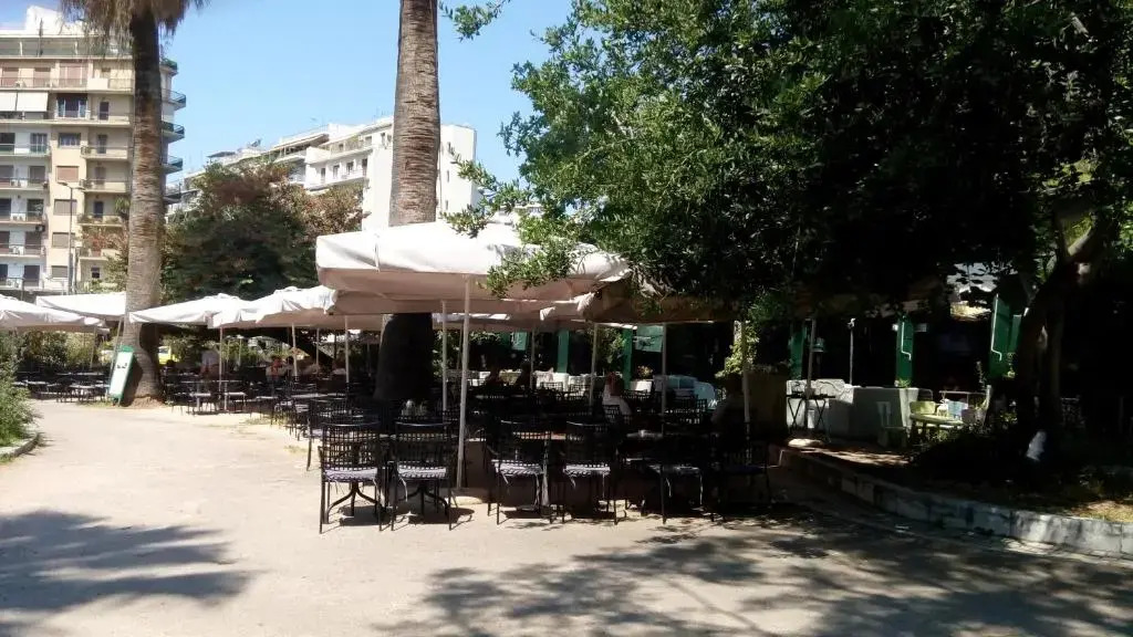 Santorini Style in Athens, Greece