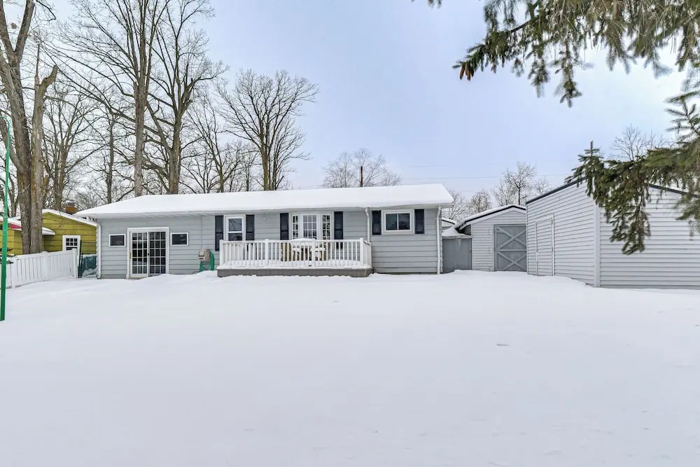 Rice Lake Escape w/ Private Dock: 1 Mi to Main St