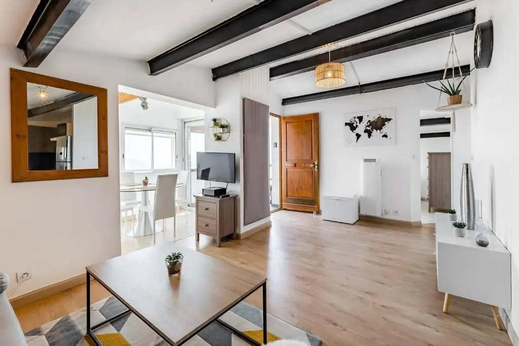Appartement cosy Verduron vue mer panoramique