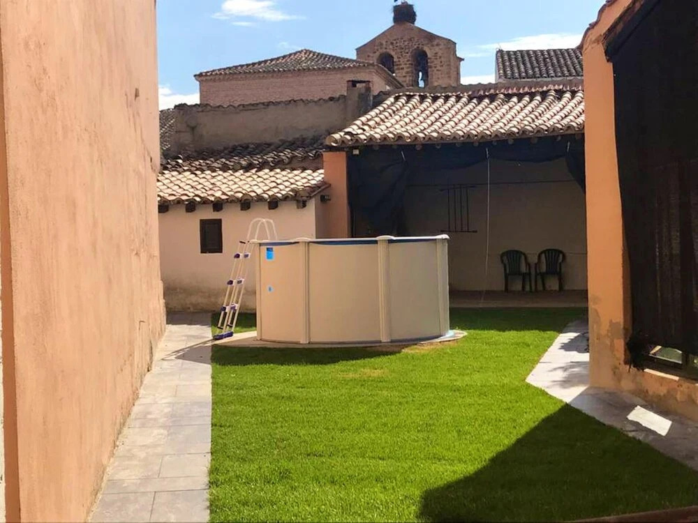 Charming villa in Pajares de la Lampreana with private pool