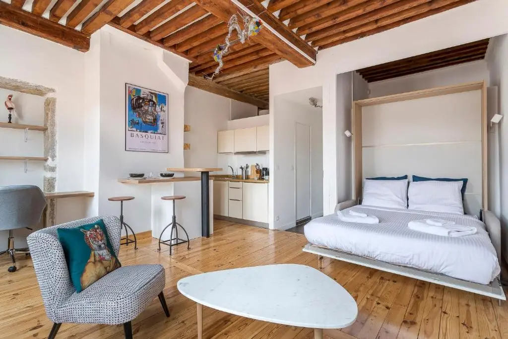 Janis - Studio vue sur les toits de Lyon - Appartement 2beapart