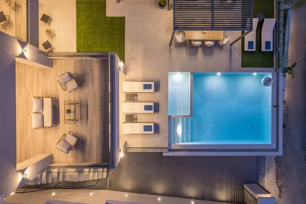 Villa Ekphrasis with sea view and jacuzzi