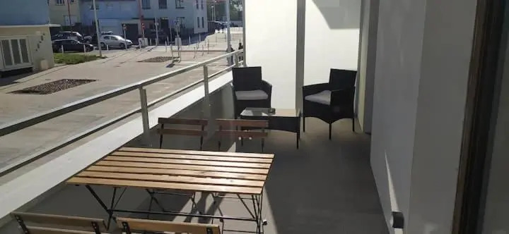 Bel appt neuf - vue mer - terrasse - parking privé