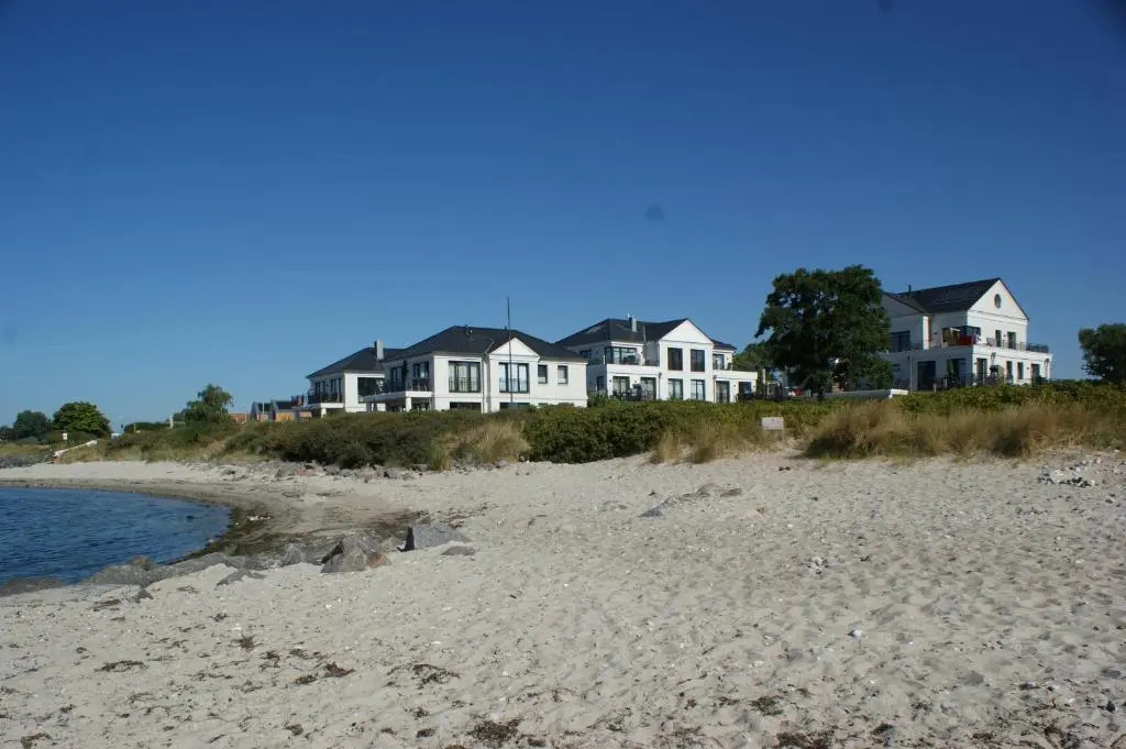 Fehmarn-OstseeferienStrandresidenz Vogelflug 1438