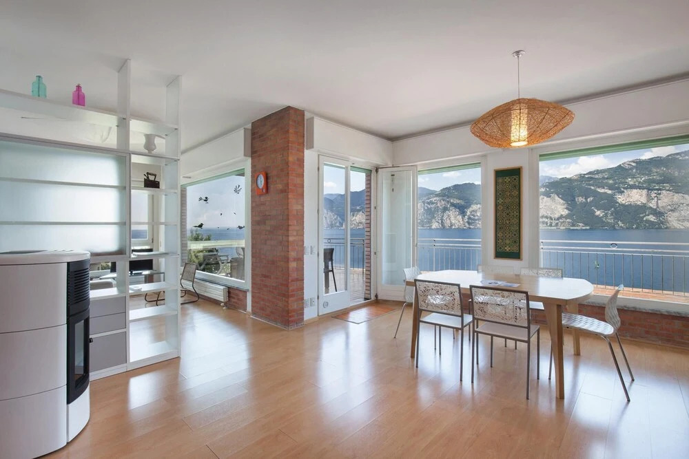 Apartment Windows On The Lake
