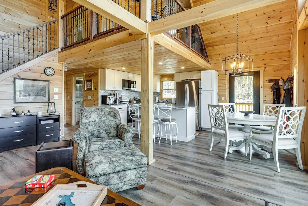 Newfound Lake Getaway: Cabin w/ Deck, Fire Pit