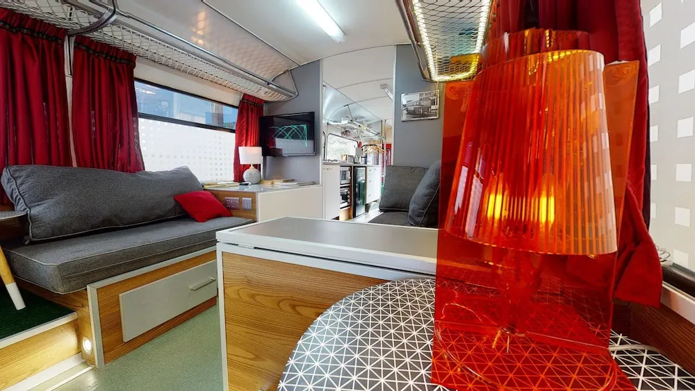 Gozo Bus Glamping - Stay on a 1974 Vintage Maltese bus in Xlendi