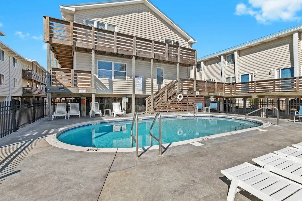 Spacious 2BR Condo With Pool Steps From the Beach