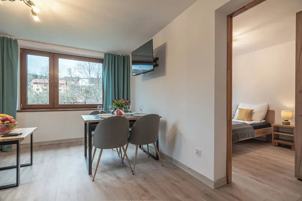 Apartamenty Wisła Krzywa 8, wanna z hydromasażem, basen zewnętrzny