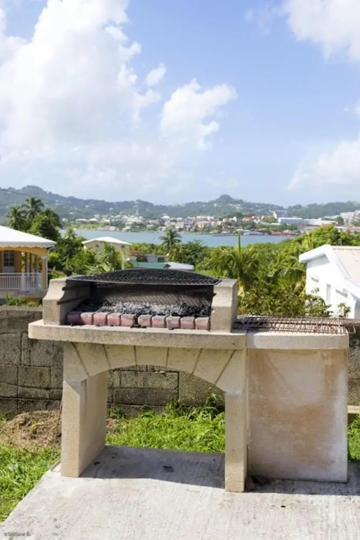 Apartment With 2 Bedrooms in Le Robert, With Wonderful sea View, Pool