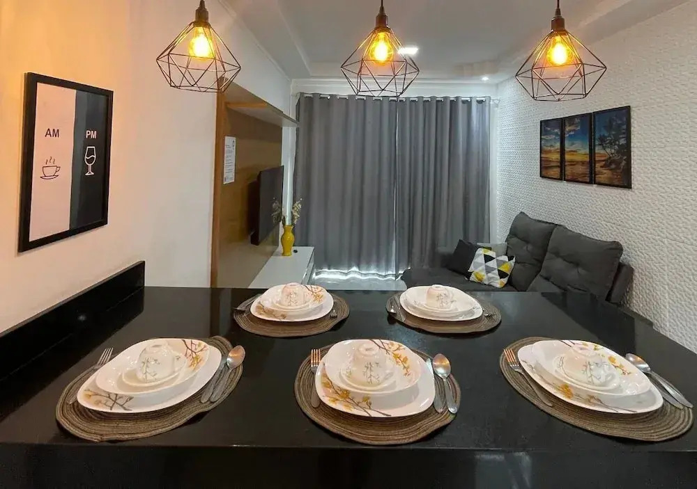Apto charmoso, 2 quartos com PISCINA em Taperapuãn, A/C