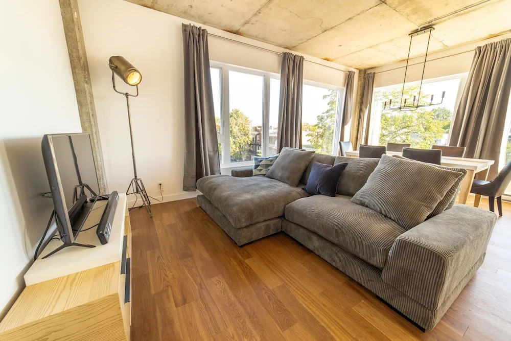 Aux Havres Urbains-Penthouse de la 3ième