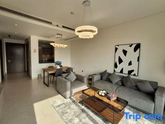 Luxury stay in Sobha Hartland, green building2 1BR