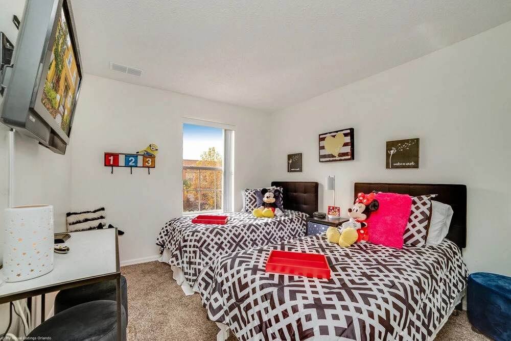 Newly Renovated, Spacious 3bd/2.5ba Villa With Lake View, Near Disney #3tv709