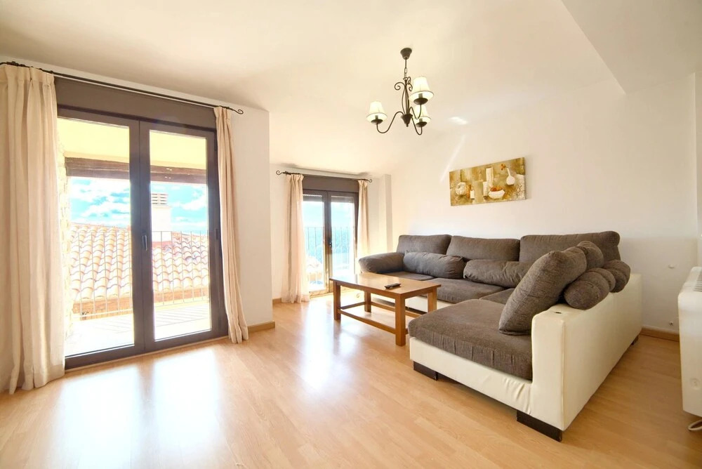 Apartment With 2 Bedrooms in Gúdar, With Wonderful Mountain View, Balc