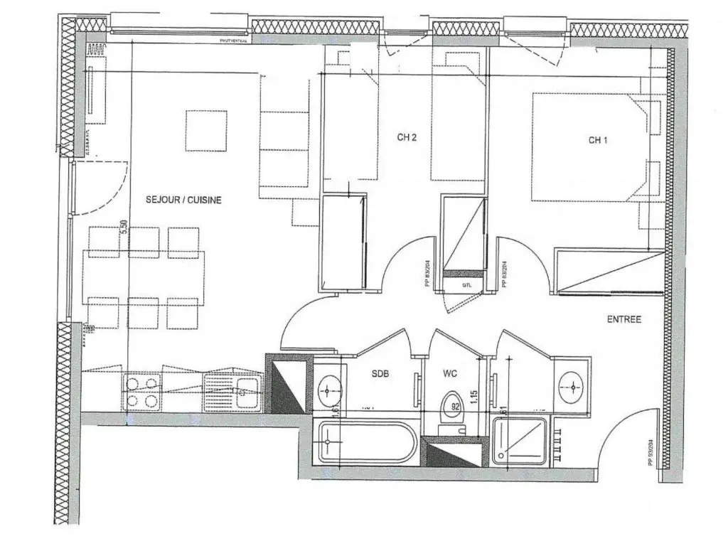 Appartement Hauteluce, 3 pièces, 6 personnes - FR-1-293-272