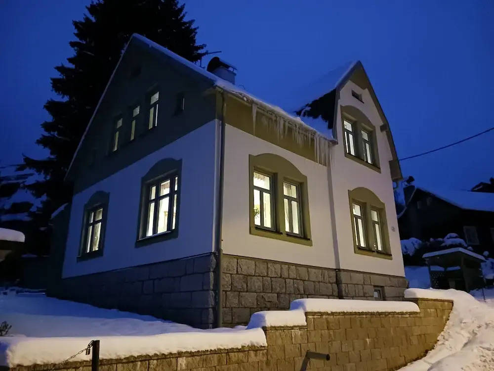 Villa in Jablonec with Sauna & Hot Tub
