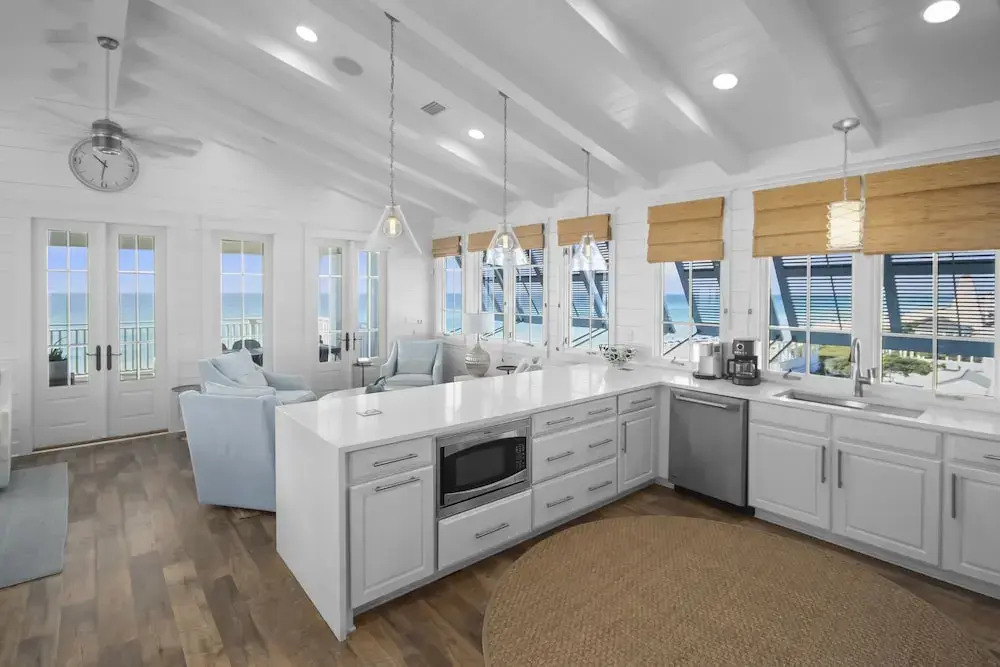 Buckeye On The Beach Gulf Front Seaside, Fl Right Next To Town Center, Sleeps 10! 4 Bedroom Home by RedAwning