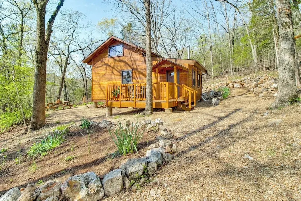 Walk to White River: Cotter Cabin w/ Fire Pit!