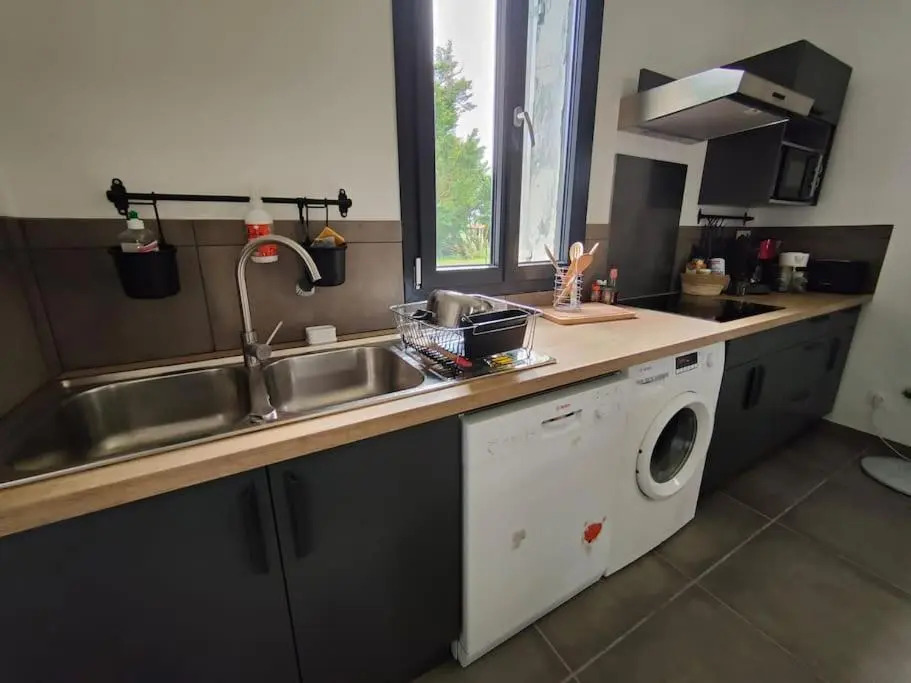 Appartement 4/6 pers, jardin, 6 km de la plage