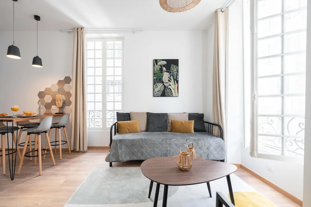Les Petits Pavillons Appartements Standing 1 chambre 4 pers Clim Vieux-Port