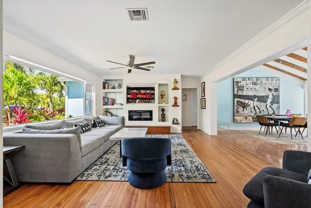 Pool Spacious Backyard Delray Beach Home