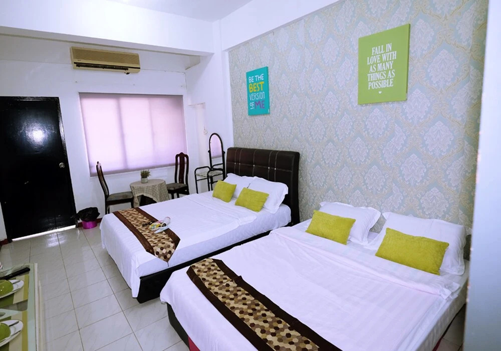 Studio Cozy apartment @ city centre 4pax