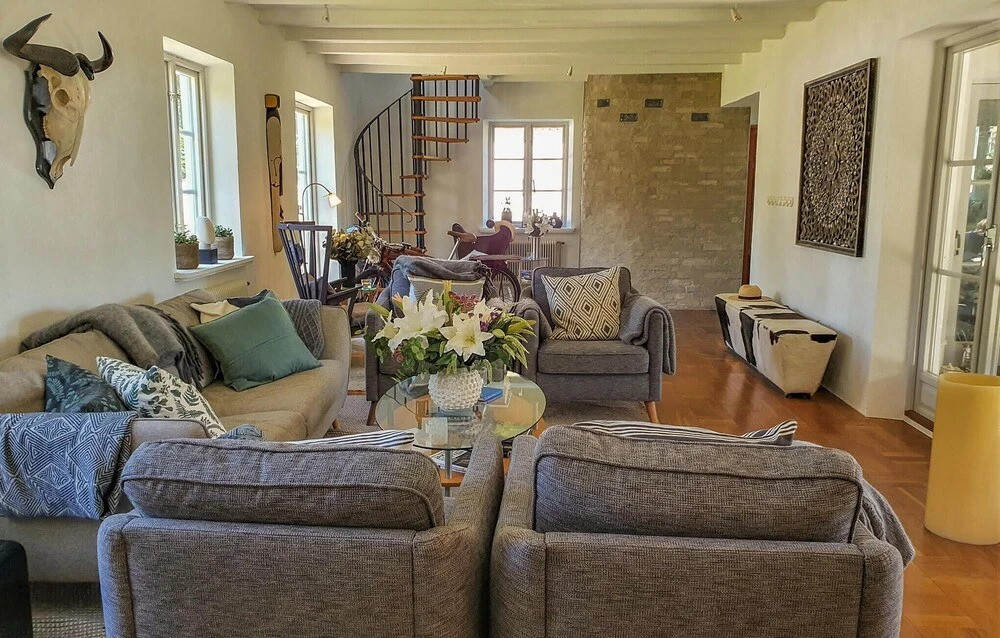 Awesome Home in Borrby With Wifi, Heated Swimming Pool and 6 Bedrooms