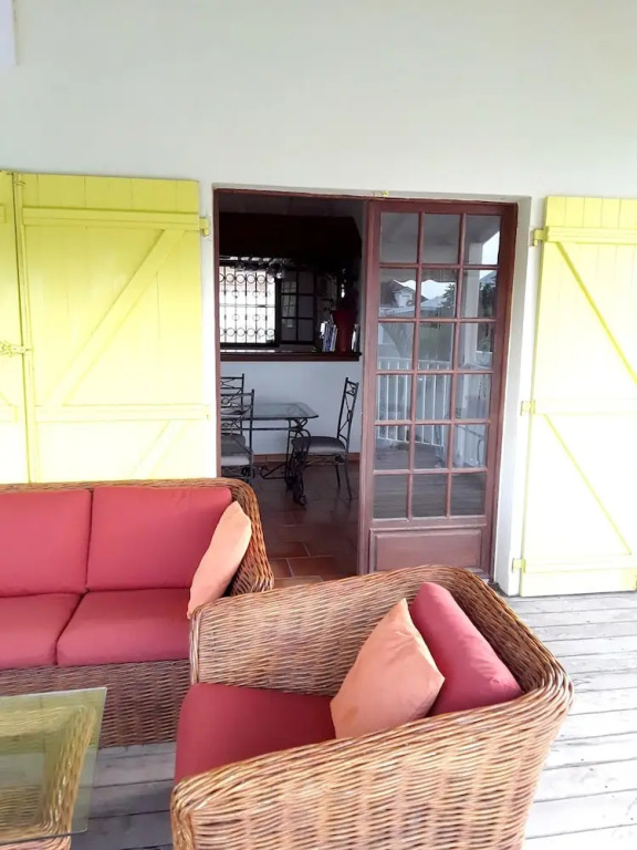 Villa With 3 Bedrooms in Saint Martin, With Wonderful sea View, Private Pool, Enclosed Garden - 2 km From the Beach