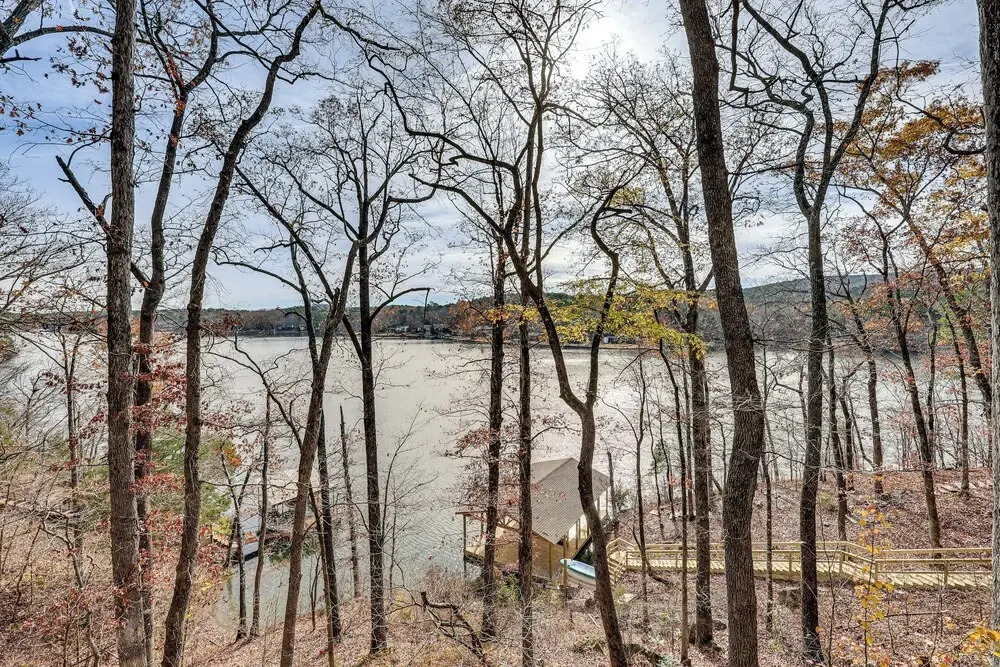 Lakefront Hot Springs Village Home w/ Private Dock