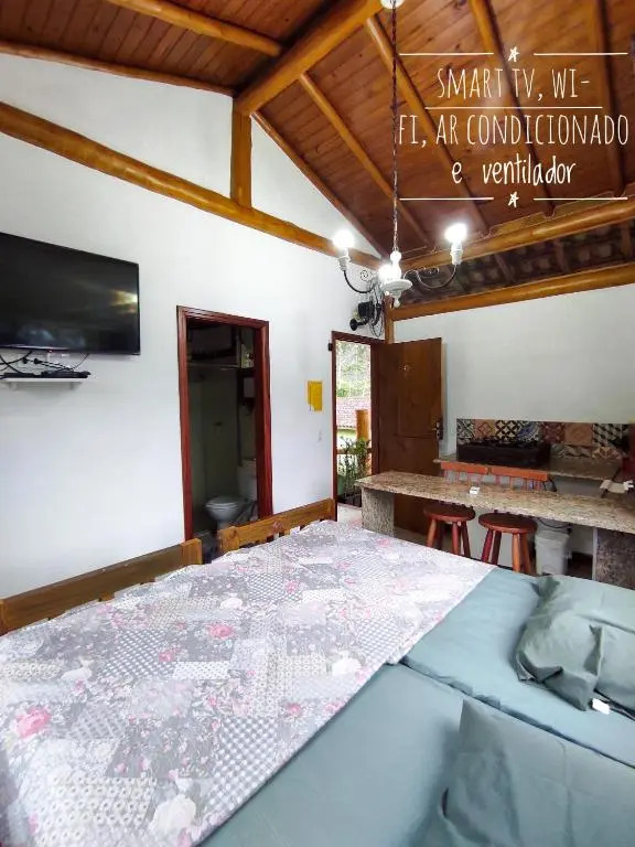 Suite aconchegante com cozinha para 2 pessoas, Paraty Flats Roots