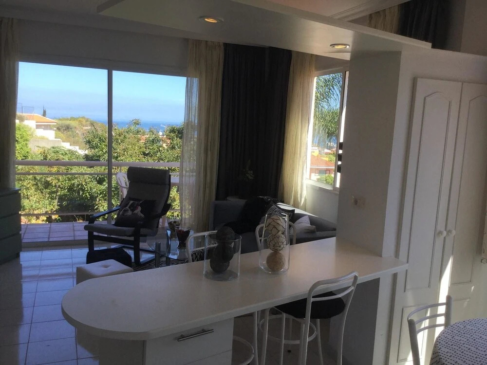 Apartment With one Bedroom in Puerto de la Cruz, With Wonderful sea View, Enclosed Garden and Wifi