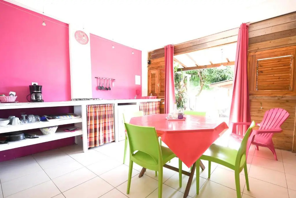 Appartement d'une chambre a Pointe Noire a 150 m de la plage avec vue sur la mer piscine partagee et jardin clos