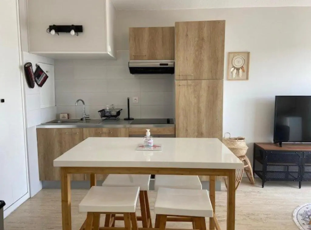 Port Camargue plage sud, Appartement P2 de 35m²