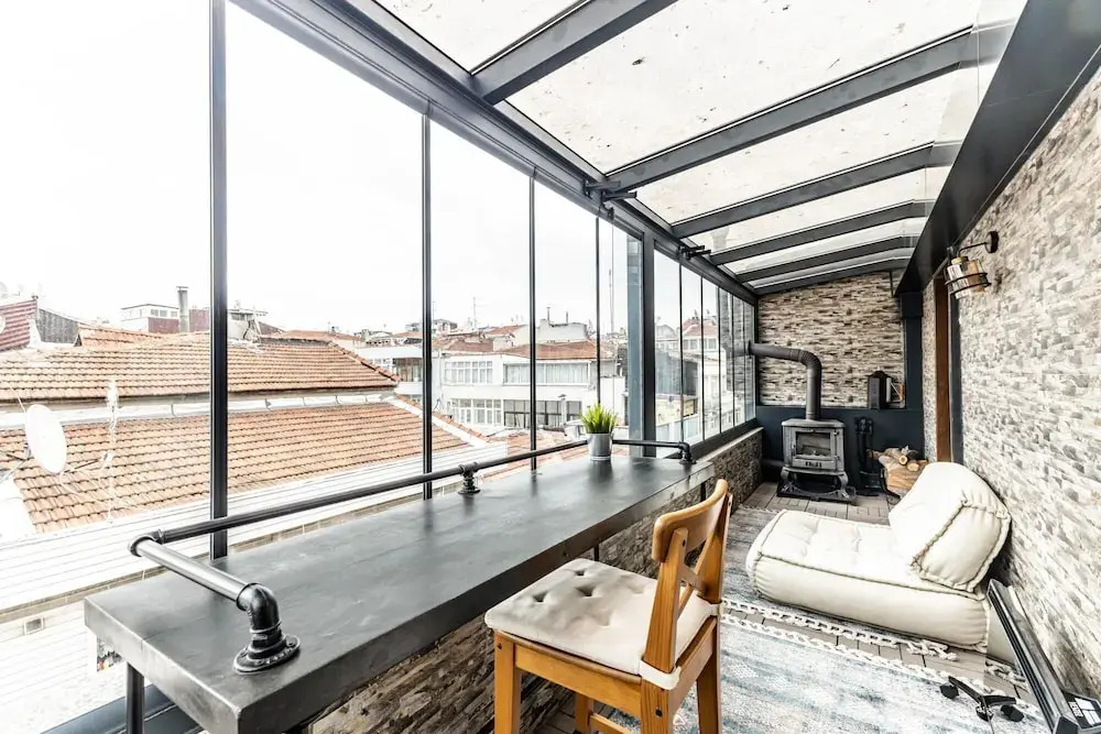 Central and Cozy Flat with Terrace in Sisli