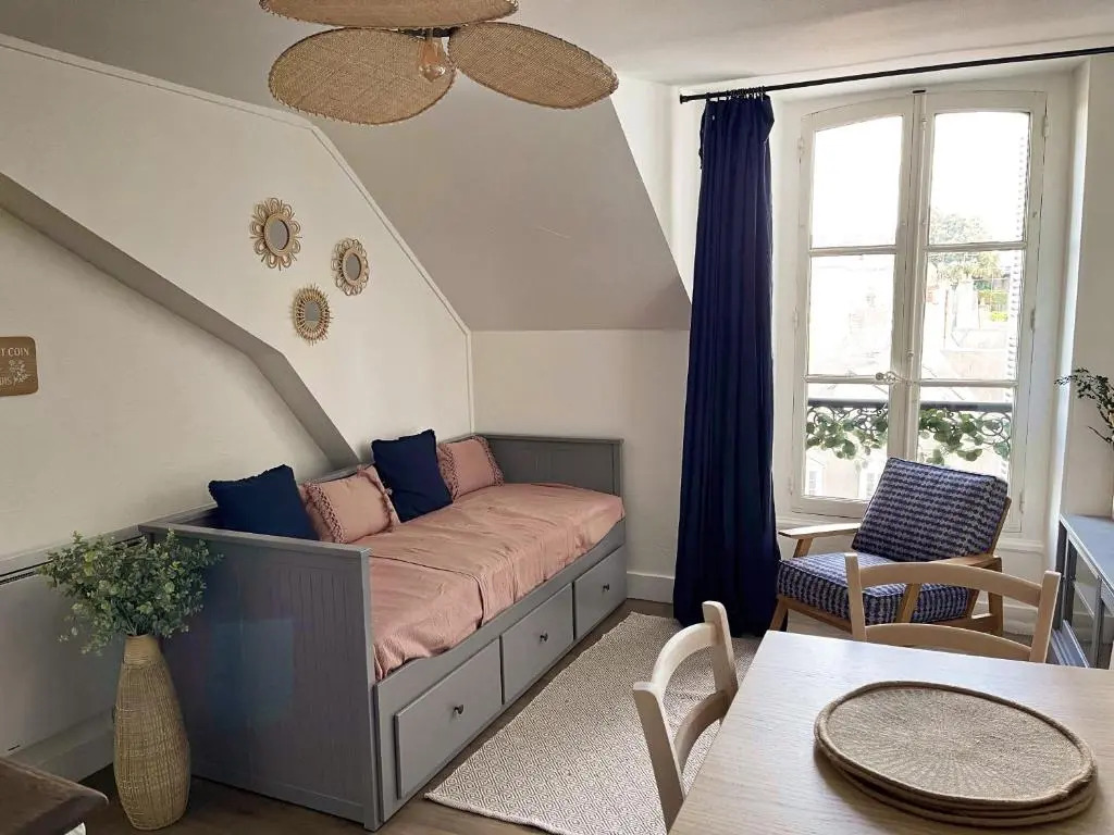 ☆ Sur les toits de Blois ☆ T2 avec vue Château