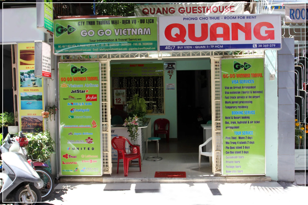 QUANG SAIGON Hotel- 40-7 Bùi Viện-Walking street