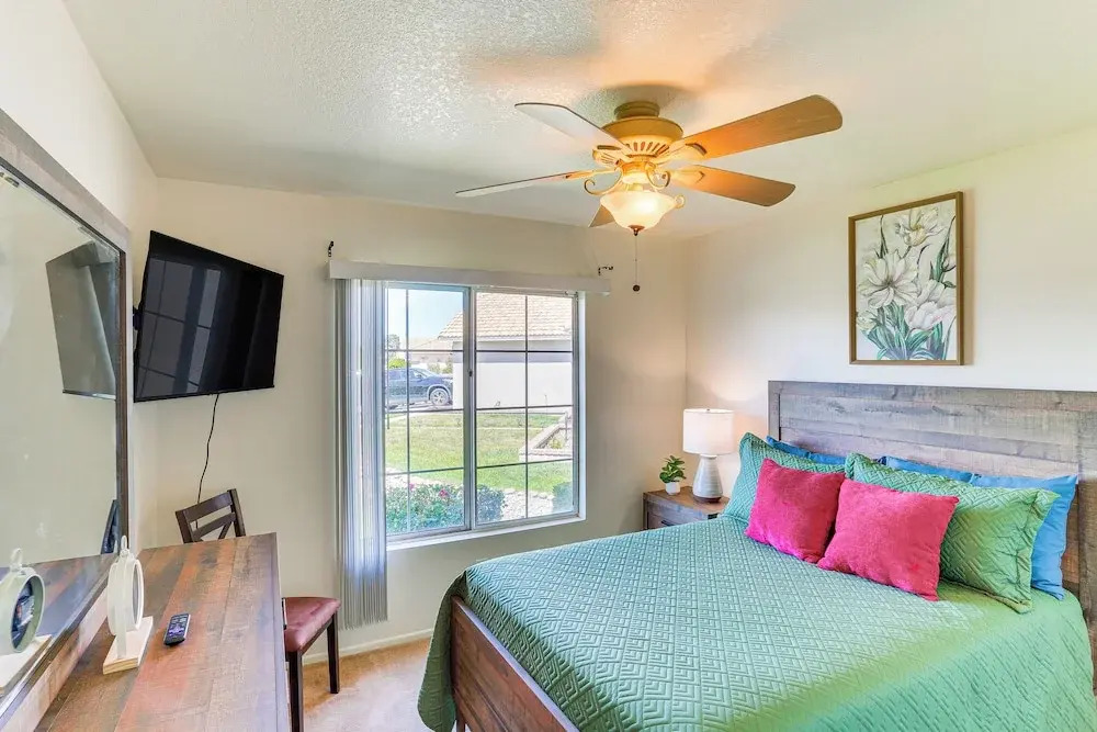 Victorville Home w/ Large Yard & Charcoal Grill!